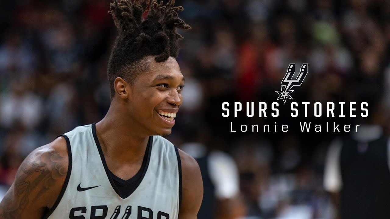 Spurs Stories: Lonnie Walker IV background