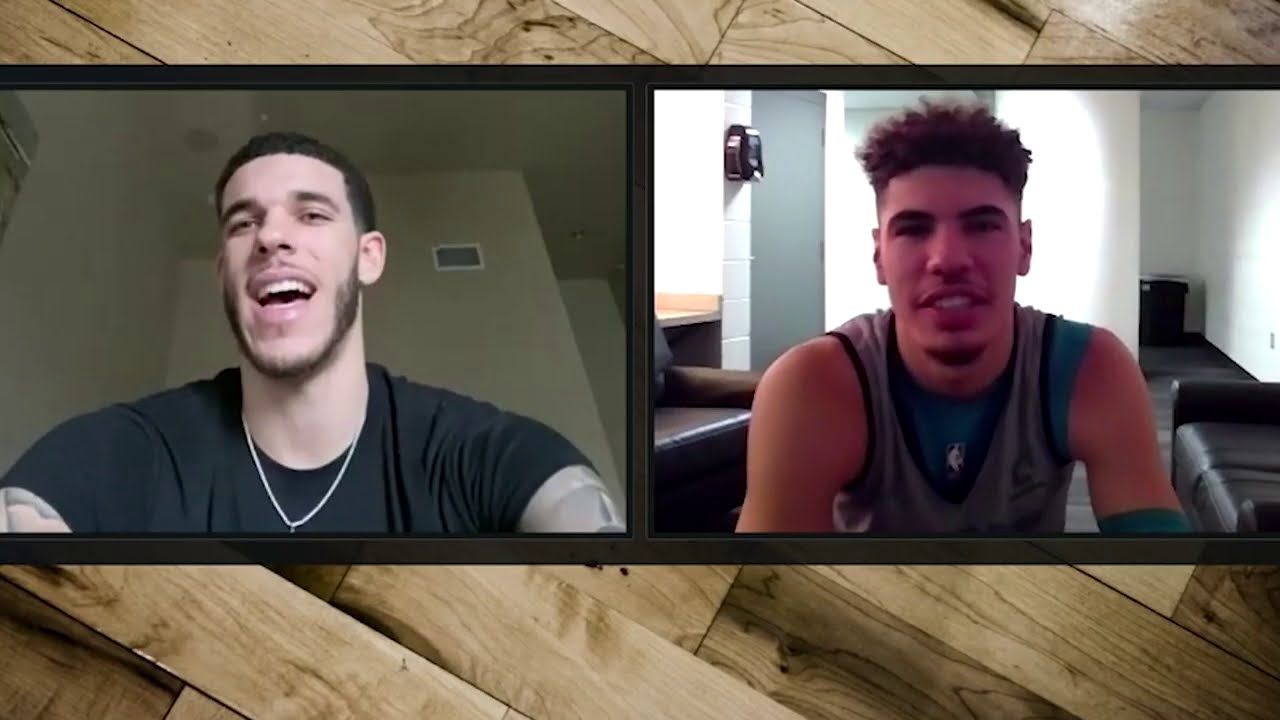 One on One with Lonzo and LaMelo Ball | Pelicans vs. Hornets