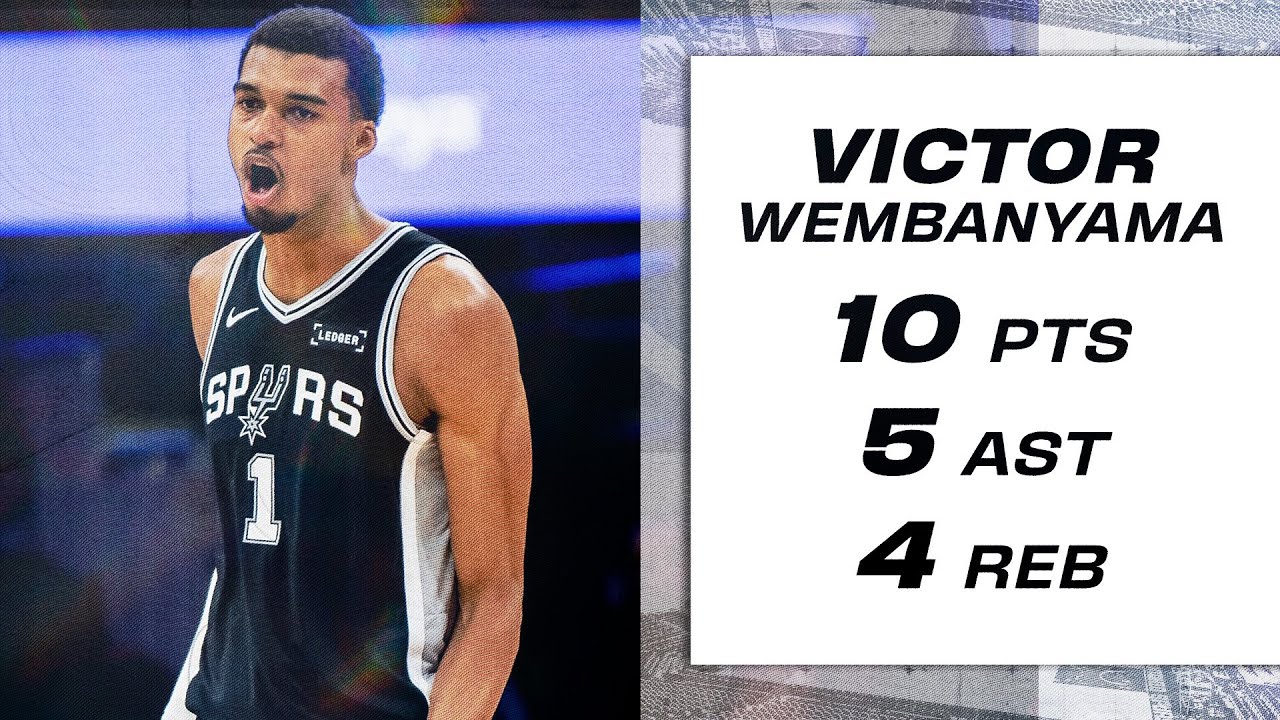 Wemby's Double-Digit Night in Miami