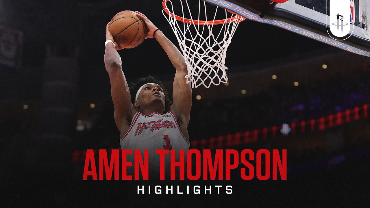 Amen Thompson (19 points) Highlights vs. Philadelphia 76ers