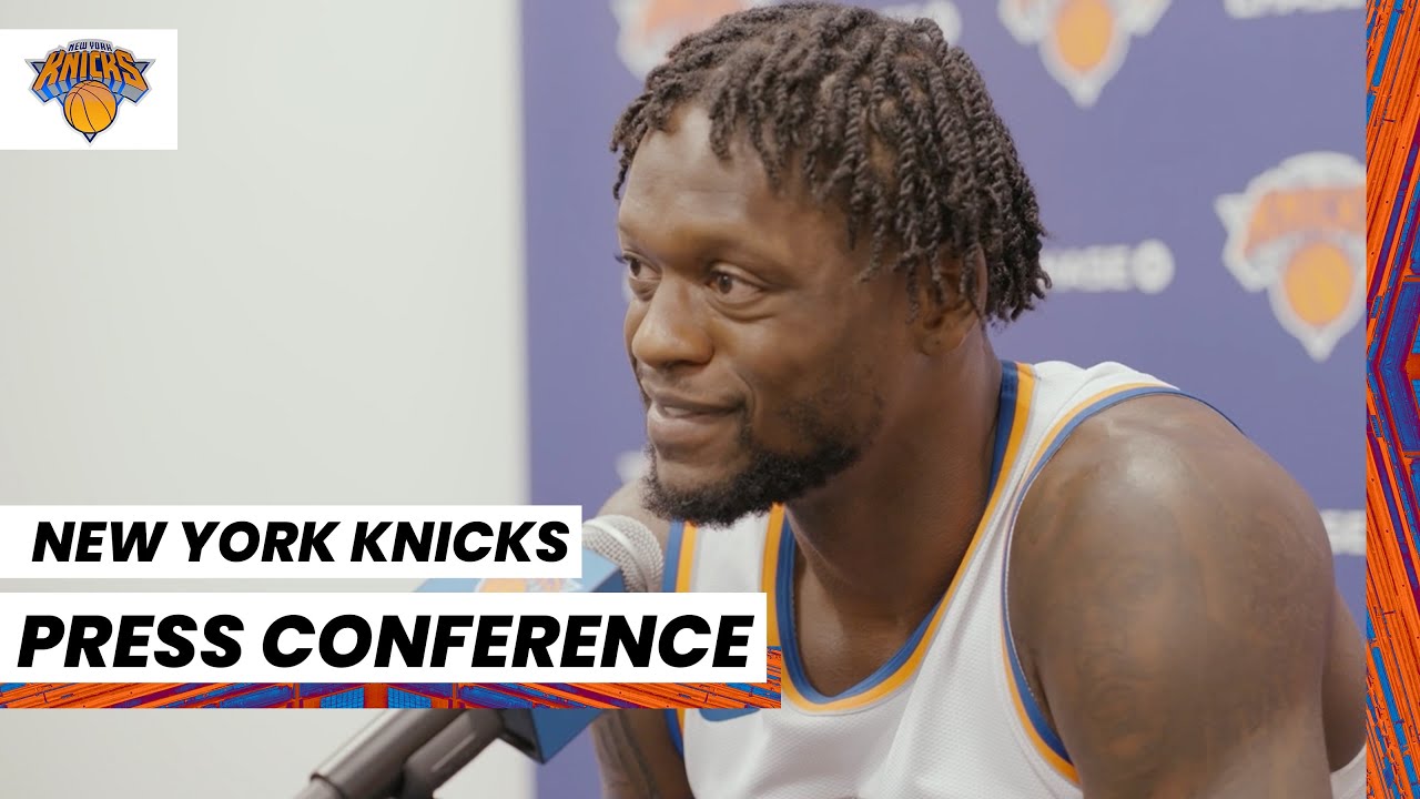 New York Knicks Content Day 2022 | Julius Randle background