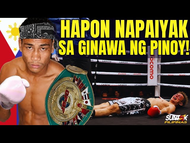 GOLDEN BOY NG CEBU PINAIYAK ANG MGA HAPON SA SARILING TERITORYO! | RANDY SUICO VS RYUHEI SUGITA