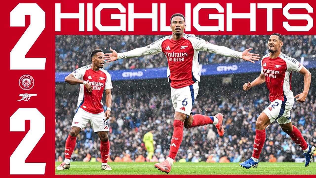 A HARD-FOUGHT POINT IN MANCHESTER π | HIGHLIGHTS | Manchester City v Arsenal (2-2) | Premier League
