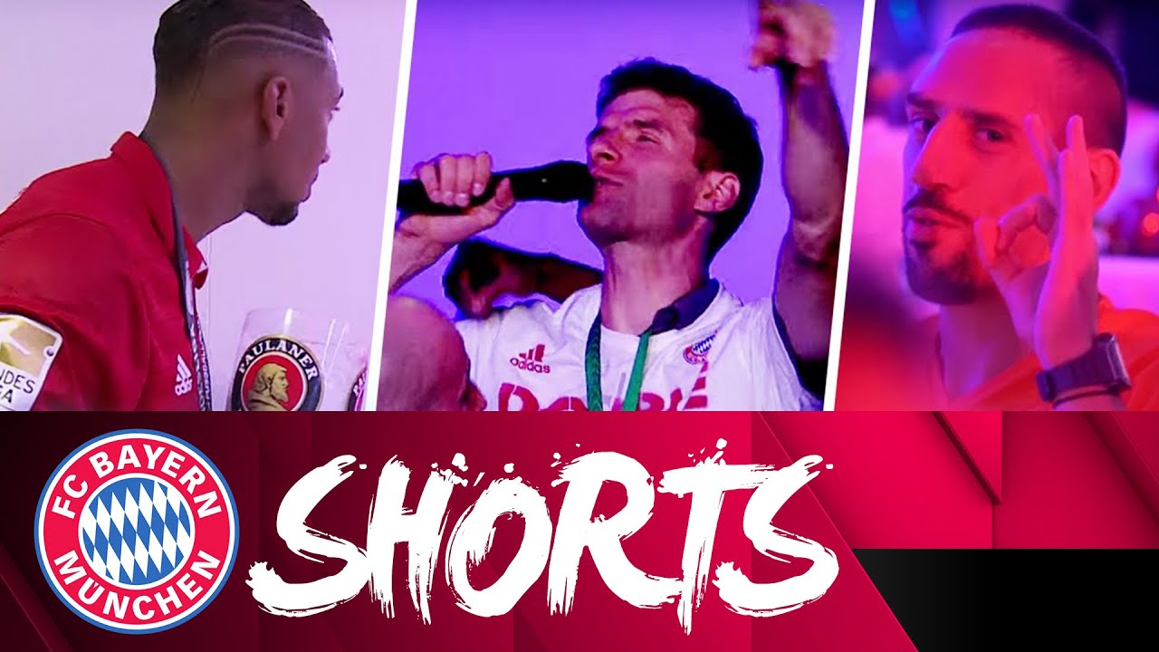 Running Man & der tanzende Müller - FC Bayern Shorts | Double Edition