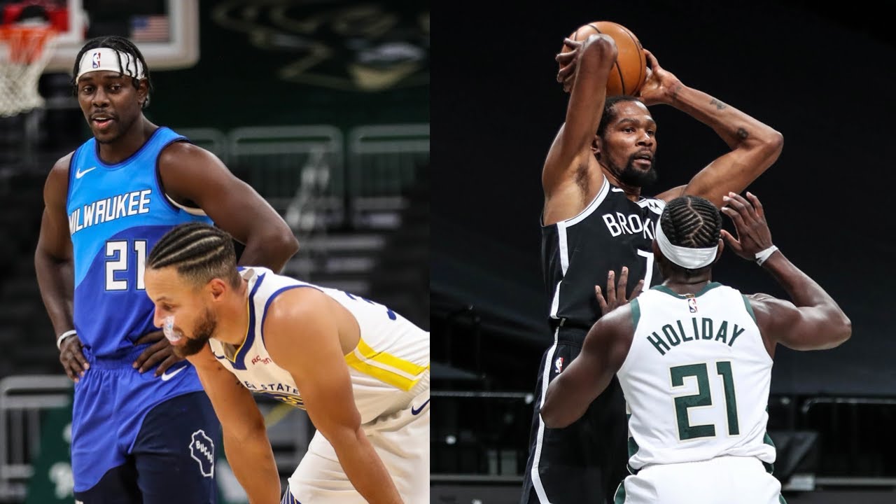 Kevin Durant, Steph Curry, Chris Paul & NBA All-Stars on Jrue Holiday | Best Defender In The NBA