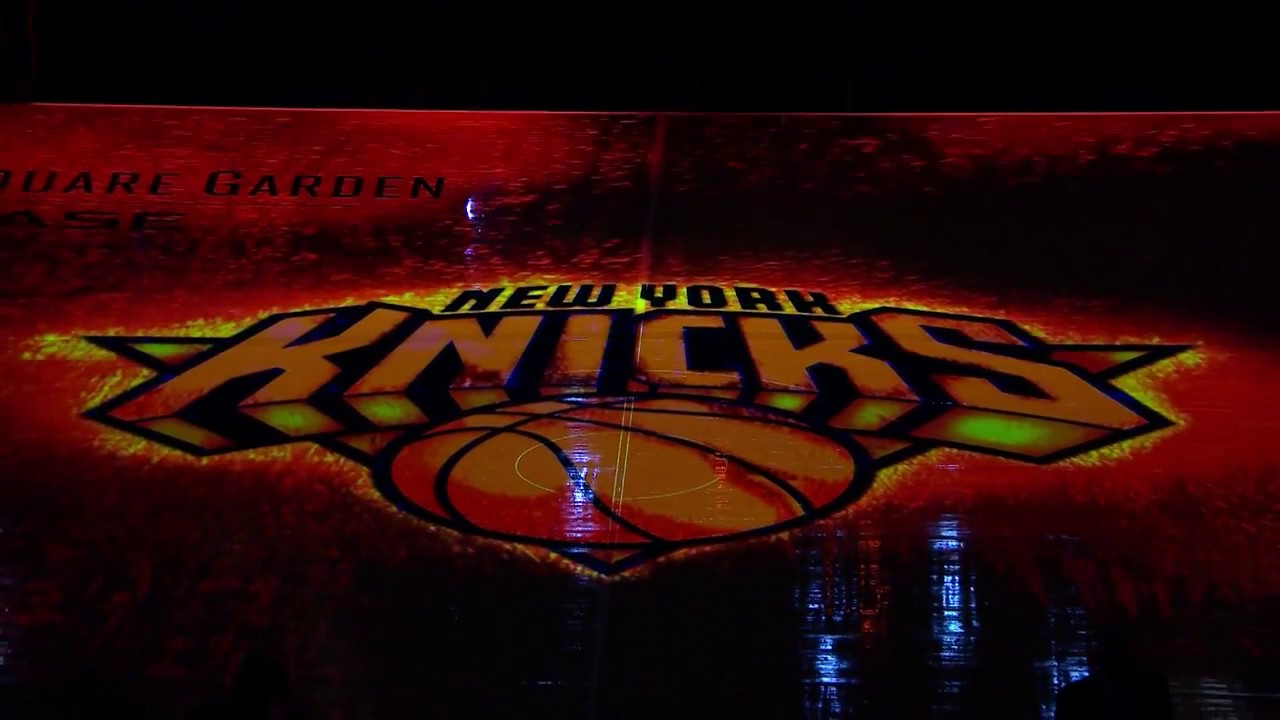 Knicks Opening Night Introductions background