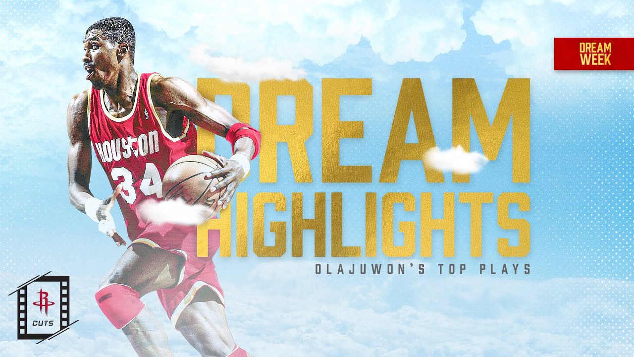 Hakeem Olajuwon's Top Plays | Houston Rockets | Rockets Cuts | Ep. 11 background