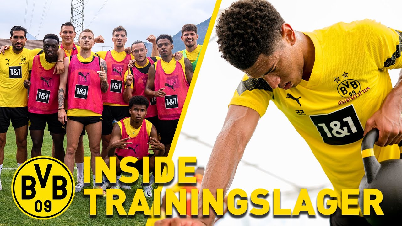 Exclusive behind the scene's footage | INSIDE BVB trainingscamp Bad Ragaz background
