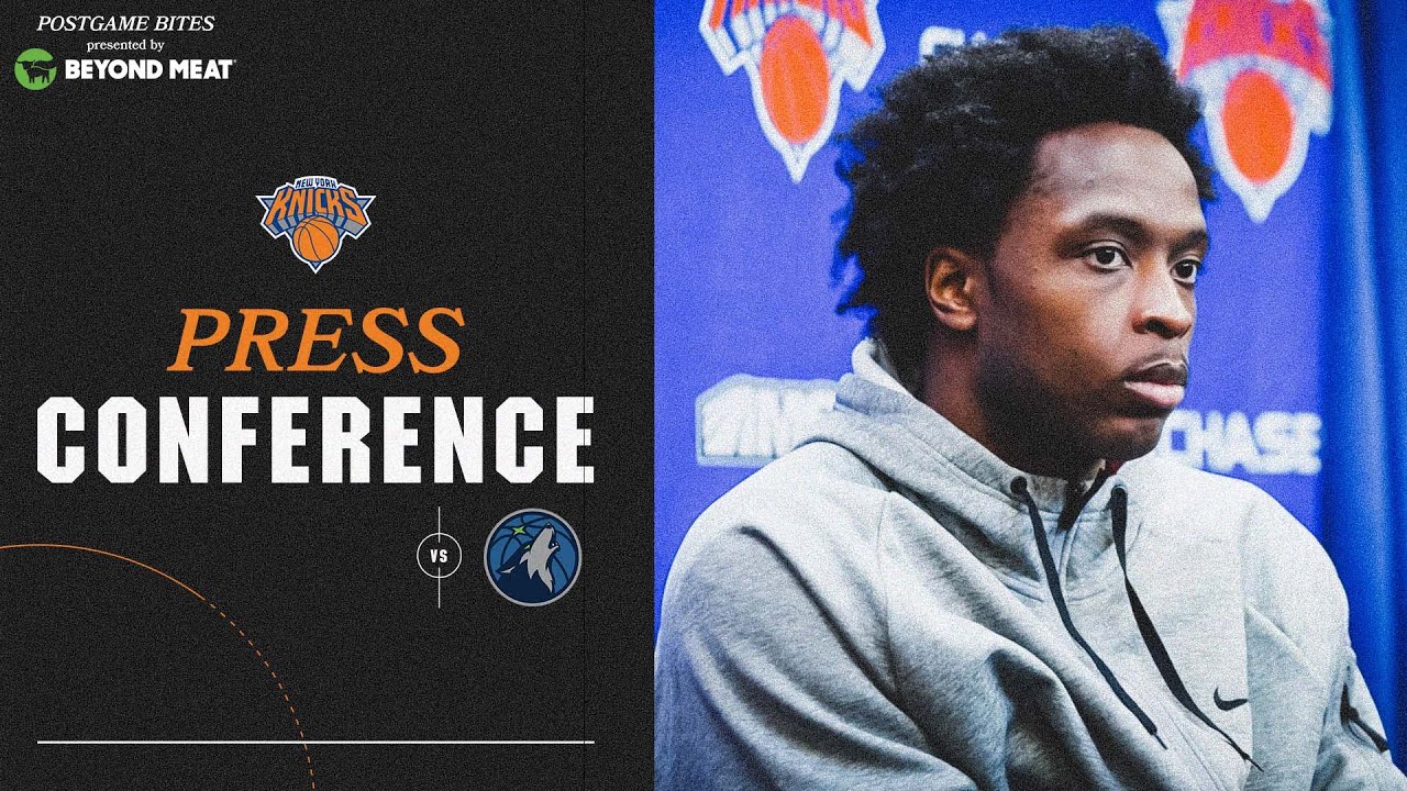 OG Anunoby | New York Knicks Postgame Press Conference | January 1st, 2024 background