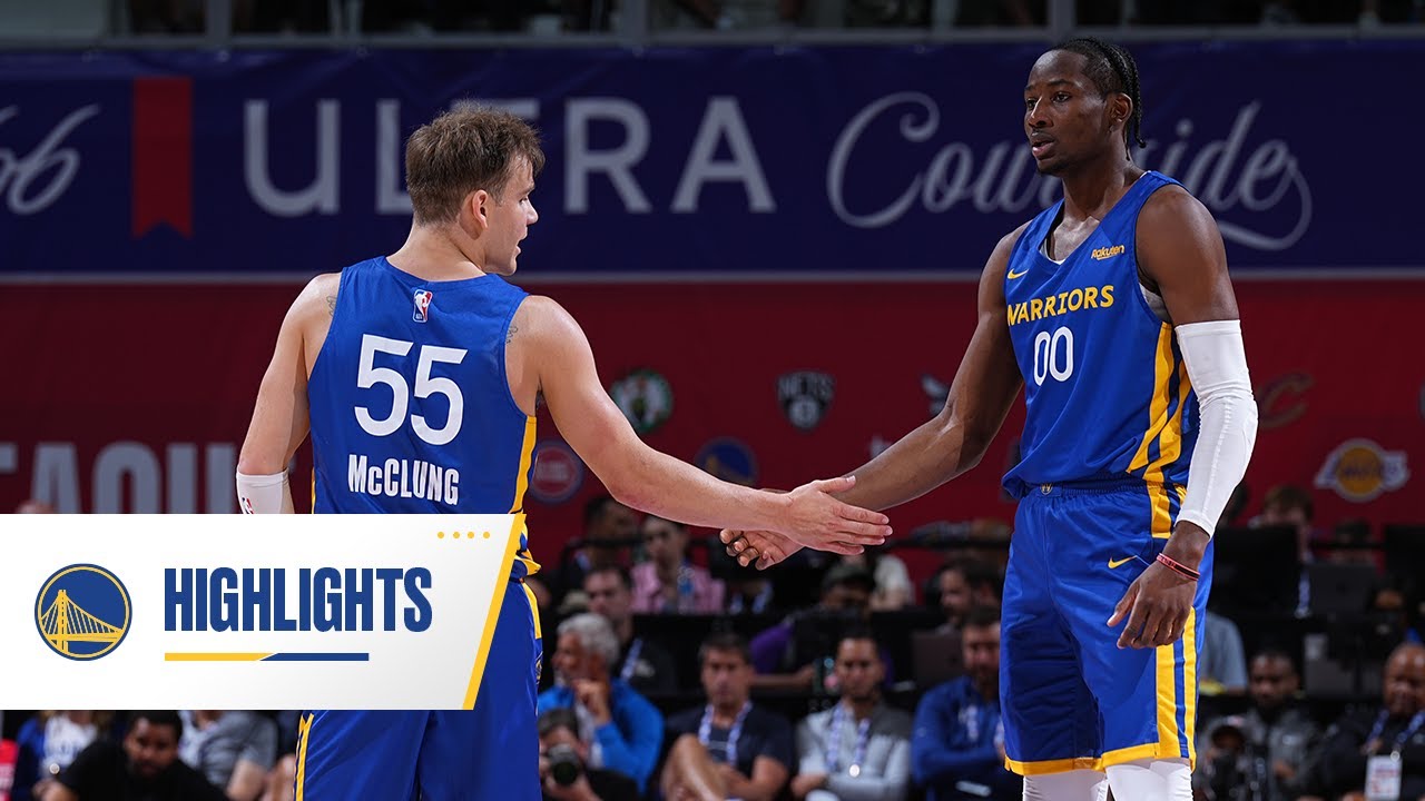 Jonathan Kuminga and Mac McClung Combine for 50 Points | July 10, 2022 background