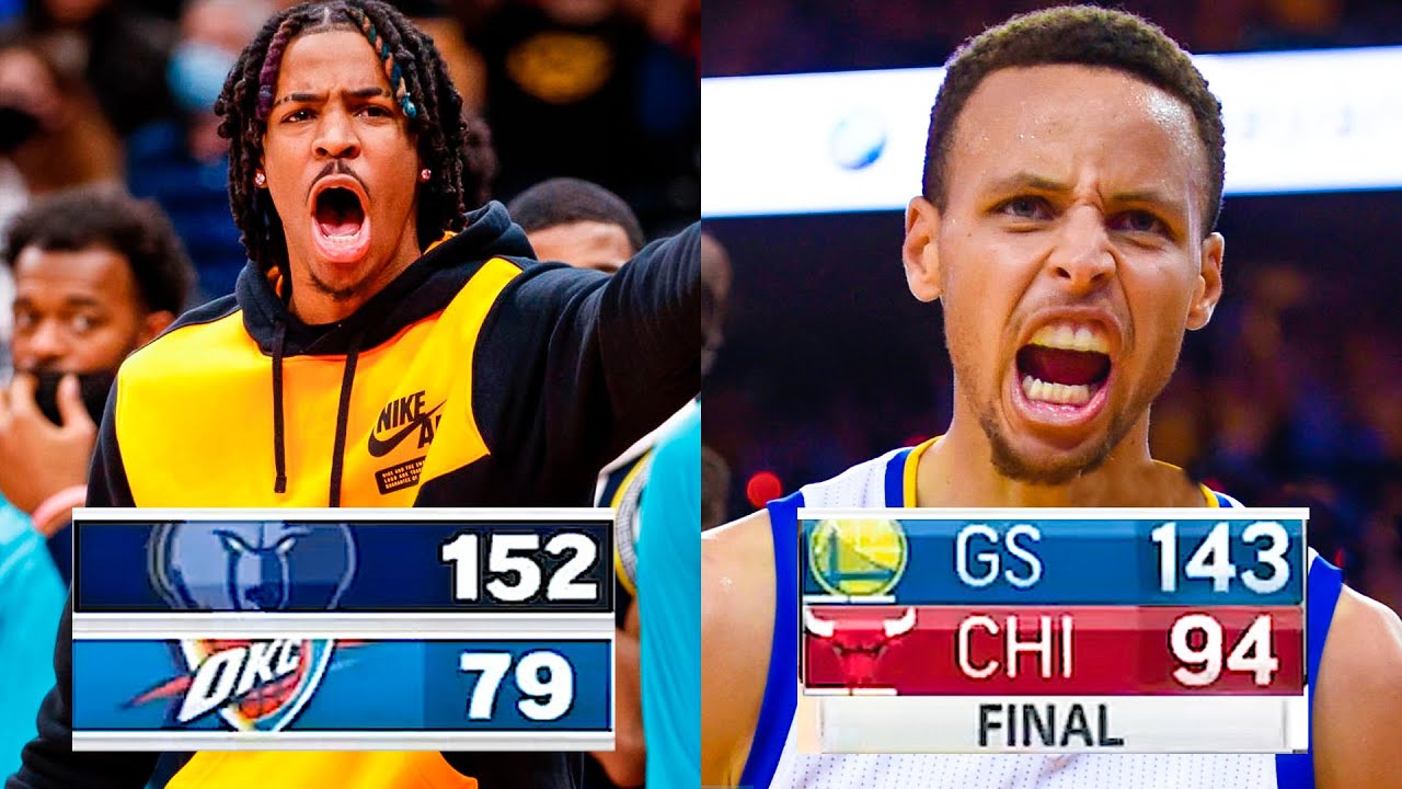 NBA "BIGGEST Point Differential in NBA HISTORY! ๐ฑ" MOMENTS