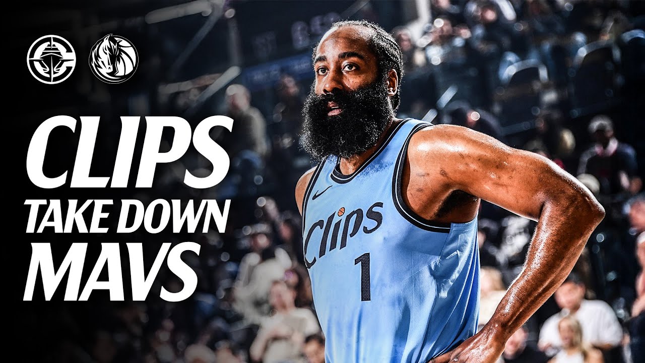 Clippers 31-Point Victory Over Mavericks Highlights | LA Clippers background