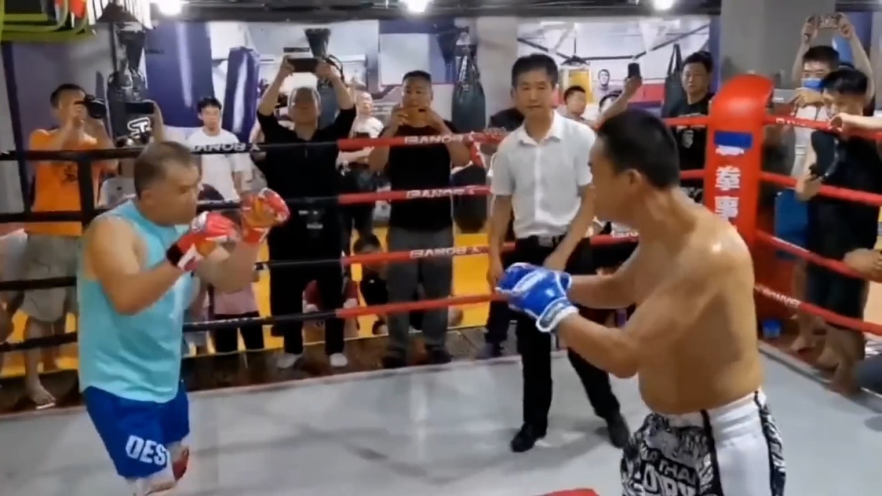Army Veteran Grandpa Destroys Kungfu Master background