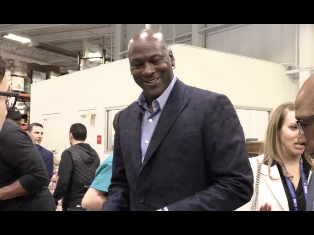 Michael Jordan and Adam Silver Volunteer for NBA All-Star