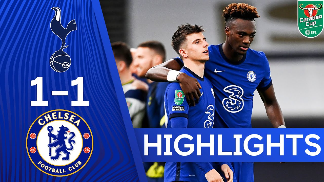 Tottenham Hotspur 1-1 Chelsea (5-4 pens) | Carabao Cup Highlights