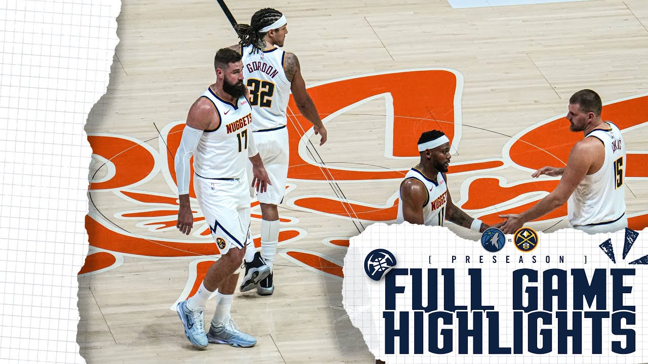 Denver Nuggets vs. Minnesota Timberwolves Full Game Highlights 📺