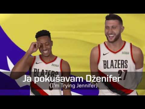 Bosnian Lessons with Jusuf Nurkic background