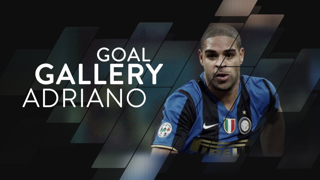 ADRIANO LEITE RIBEIRO | All of his 74 Inter goals 🇧🇷⚫️🔵 background