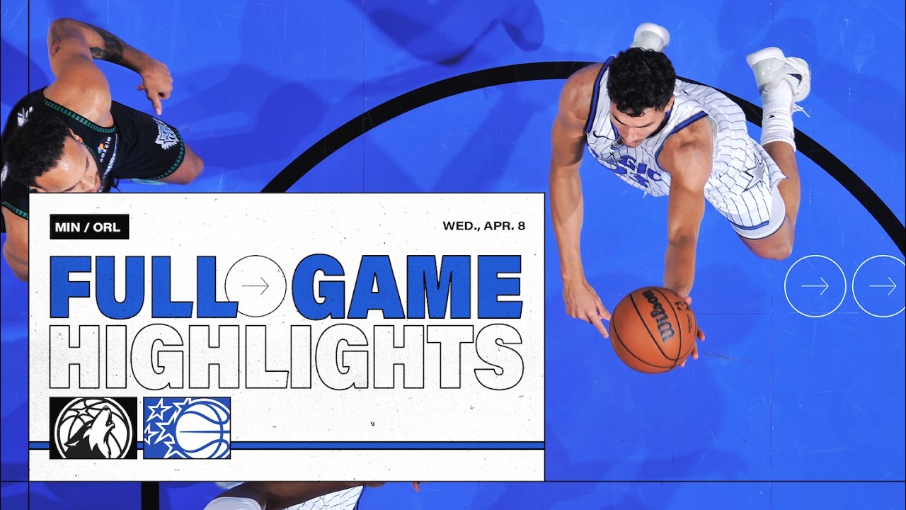FULL GAME HIGHLIGHTS: MINNESOTA TIMBERWOLVES VS. ORLANDO MAGIC 4.08.26