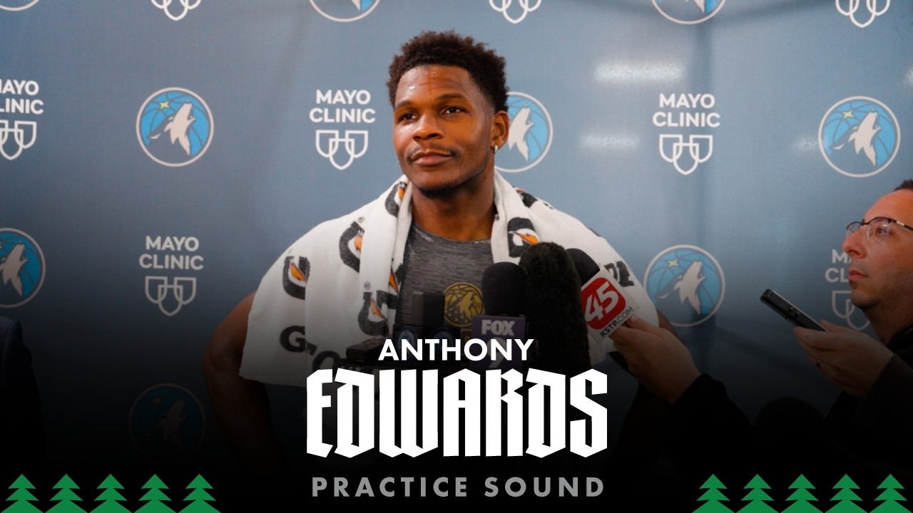 “Jaden Is So Skilled Offensively” | Anthony Edwards Practice Sound | 04.15.26