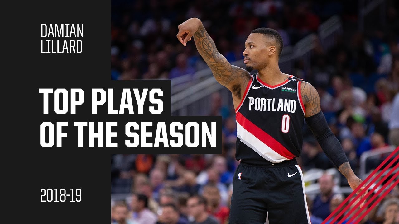 Damian Lillard 2018-19 Season Highlights background