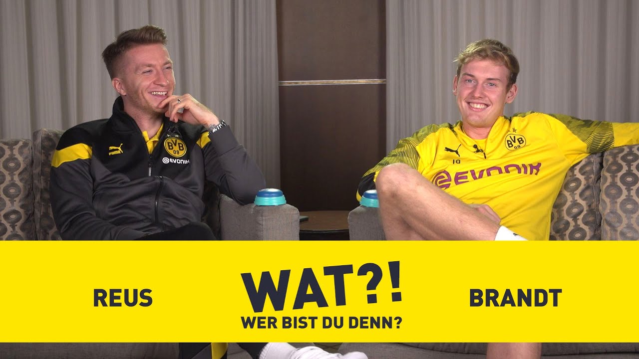 Marco Reus & Julian Brandt - Who am I? | BVB-Challenge background