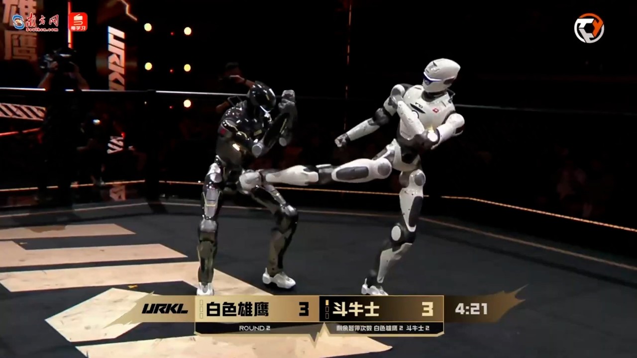 Robot Kickboxing IS WAY MORE EXCITING Than I Thought!