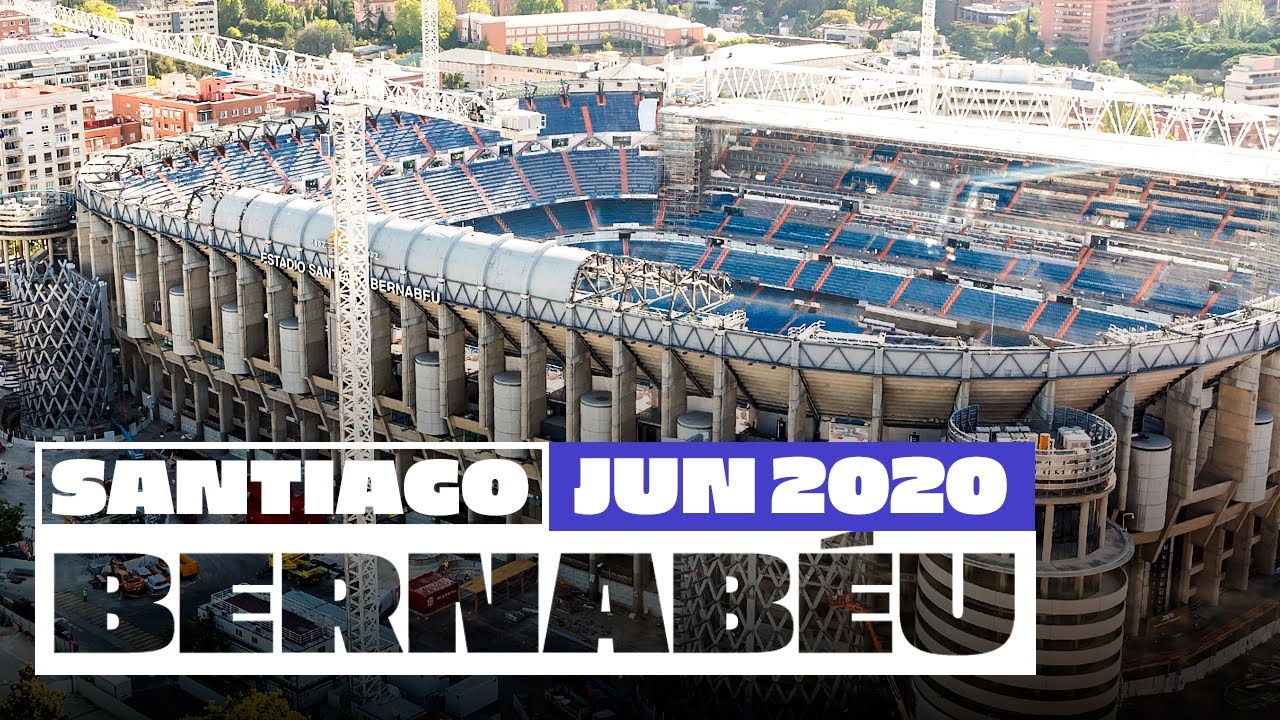 🏟️ Real Madrid | New Santiago Bernabéu stadium renovation works! background