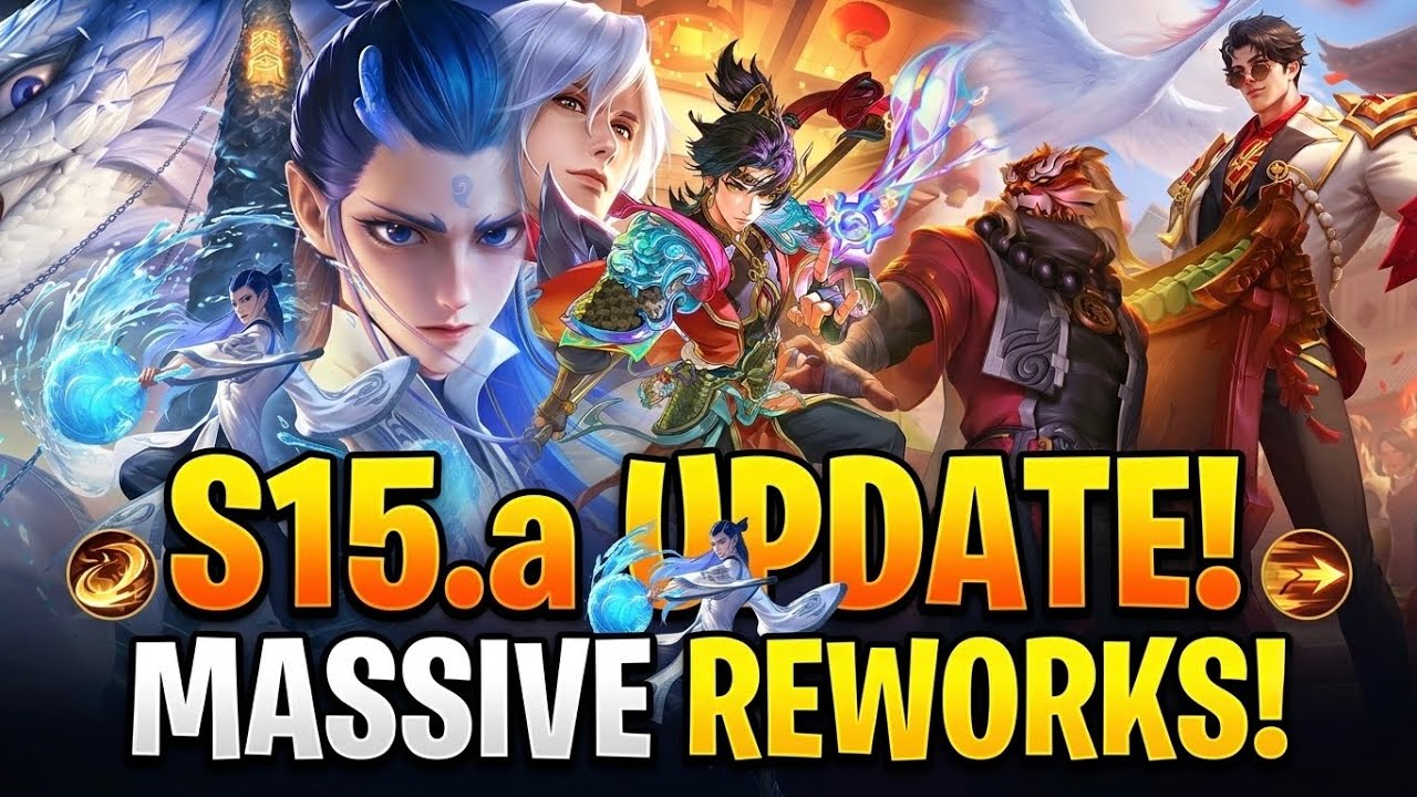 S15.a UPDATE IS HERE! Massive Reworks & Hero Adjustments! | Honor of Kings