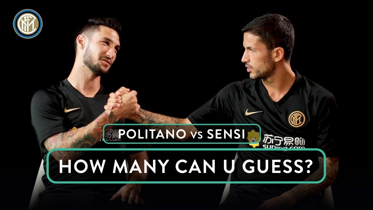POLITANO vs SENSI | HOW MANY CAN U GUESS? 🧐⚫🔵🇮🇹 background