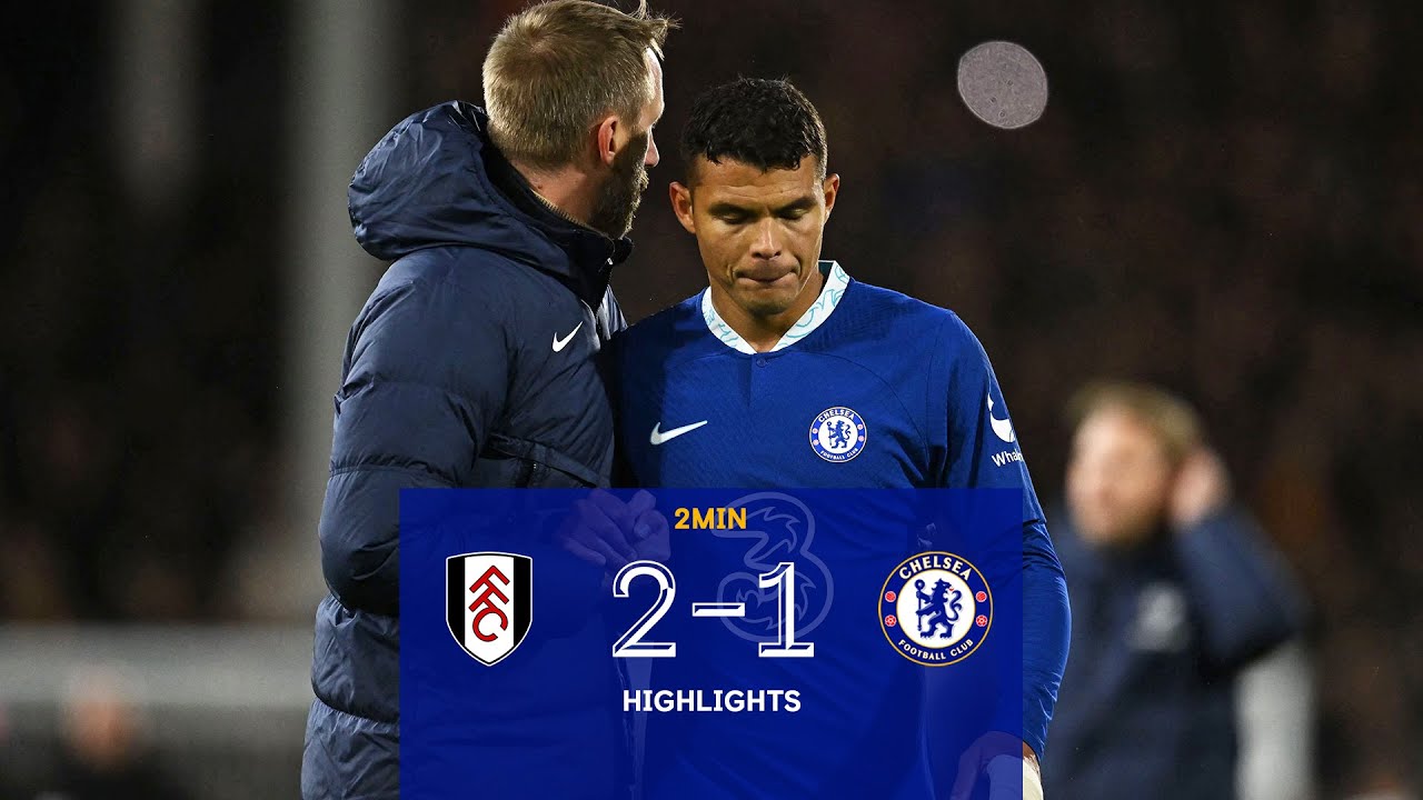 Fulham v Chelsea (2-1) | Highlights | Premier League background