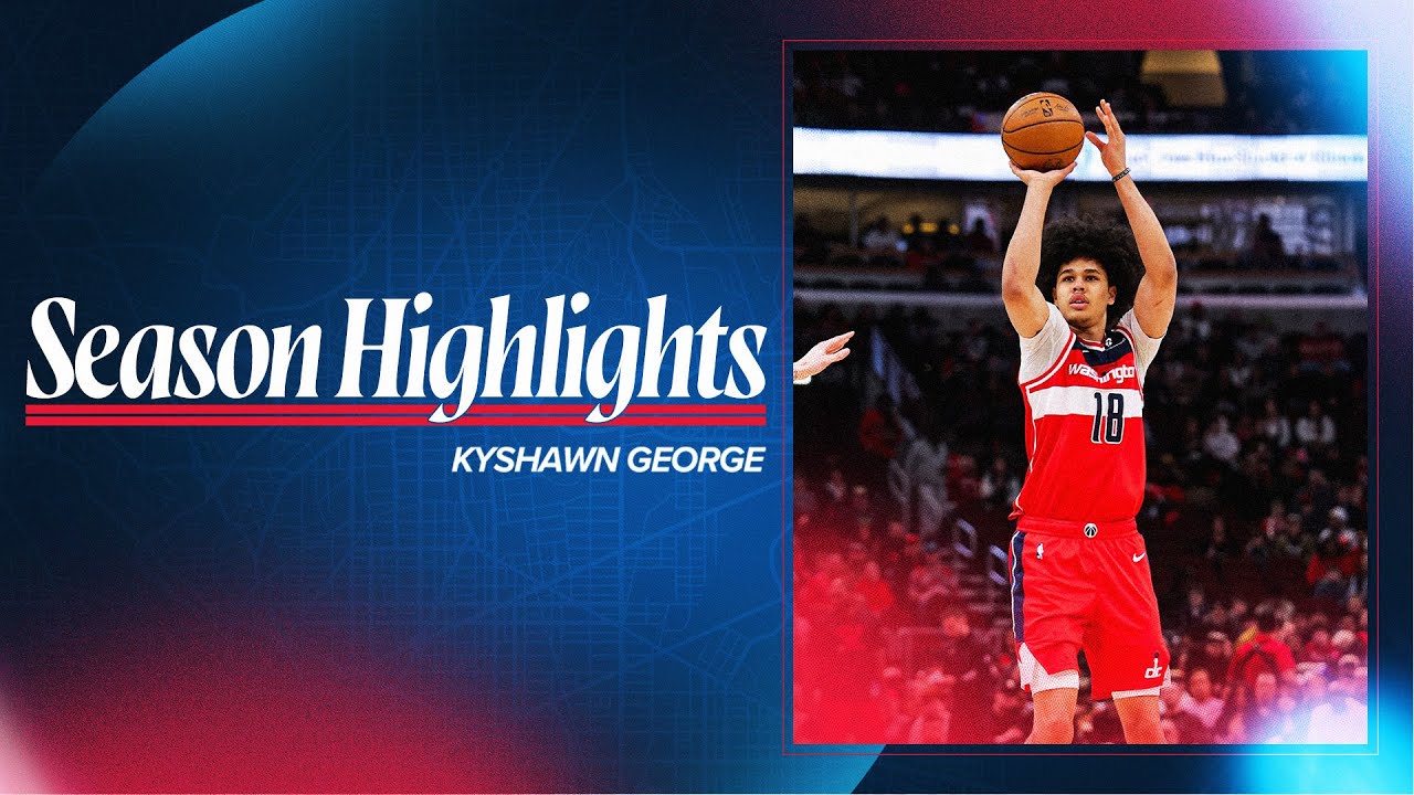 Kyshawn George 2024-25 Season Highlights background