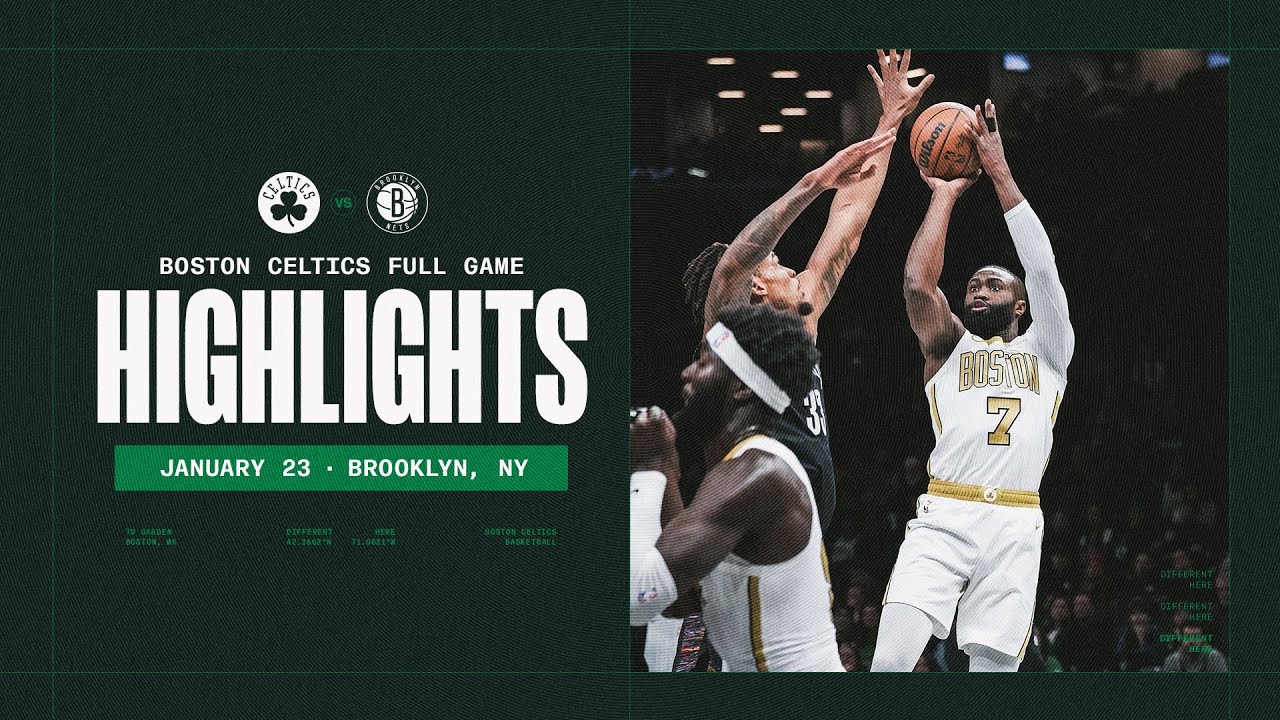 Hugo Gonzalez's three leads Boston Celtics to 130-126 win over Brooklyn Nets | Extended Highlights background