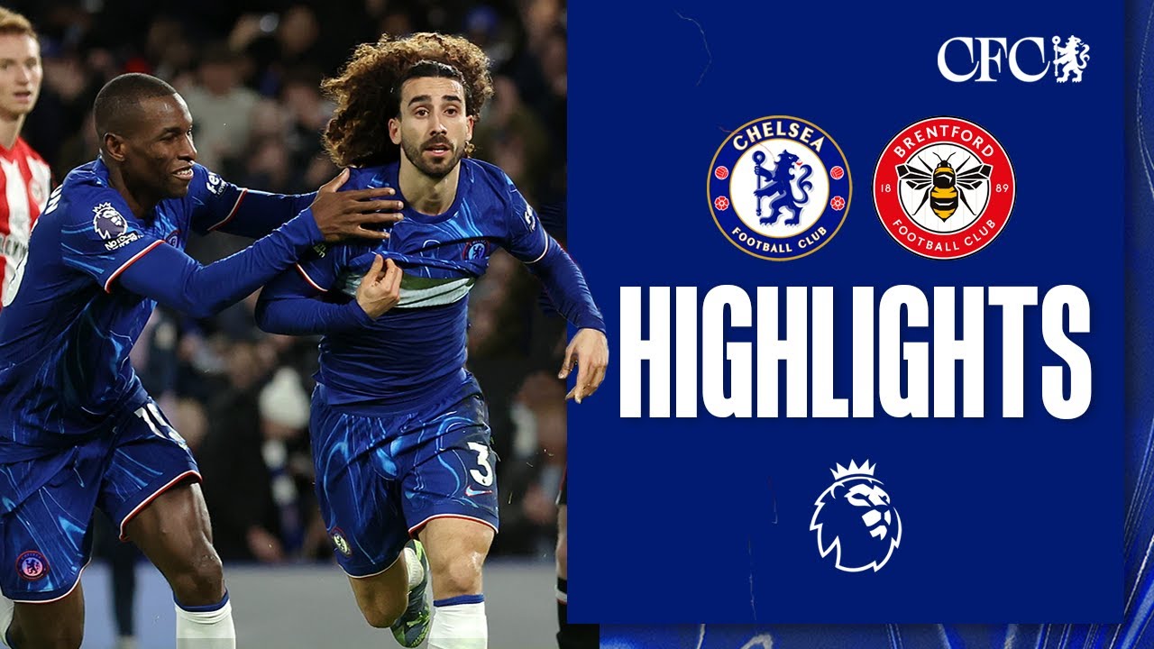 Chelsea 2-1 Brentford | HIGHLIGHTS | Premier League 24/25 background