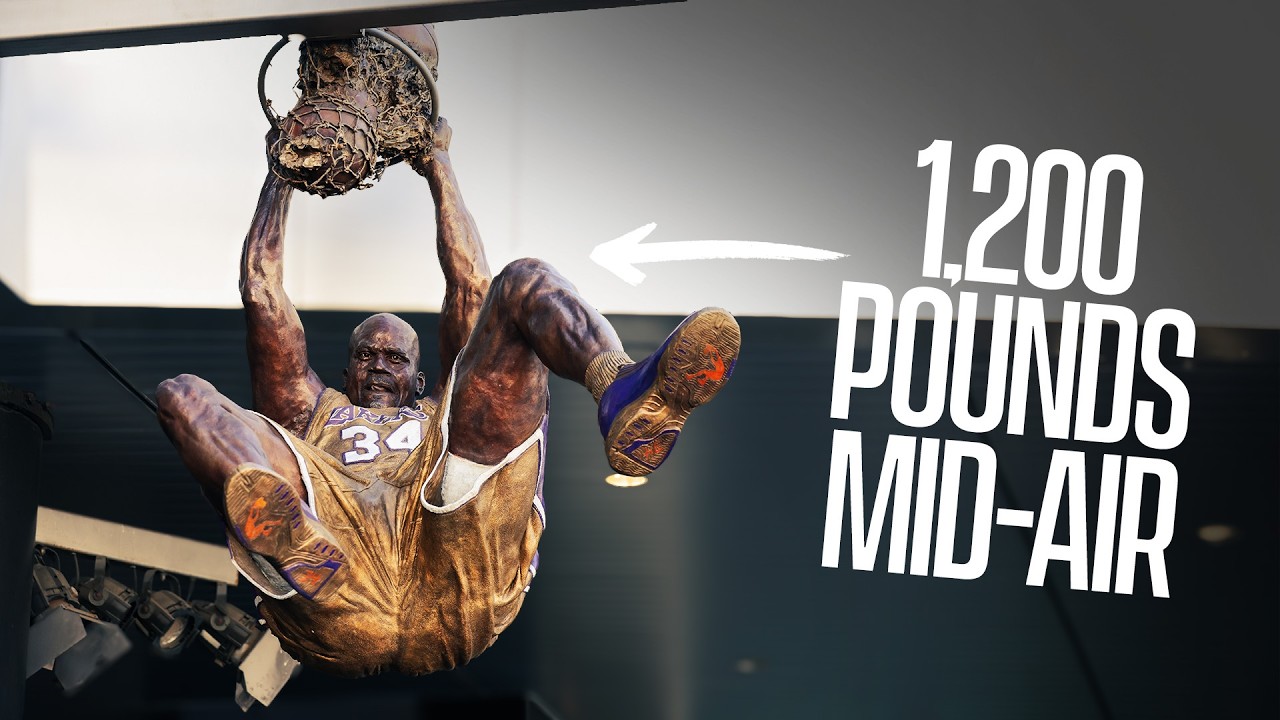 How Does a 1,200 Pound Statue Float?