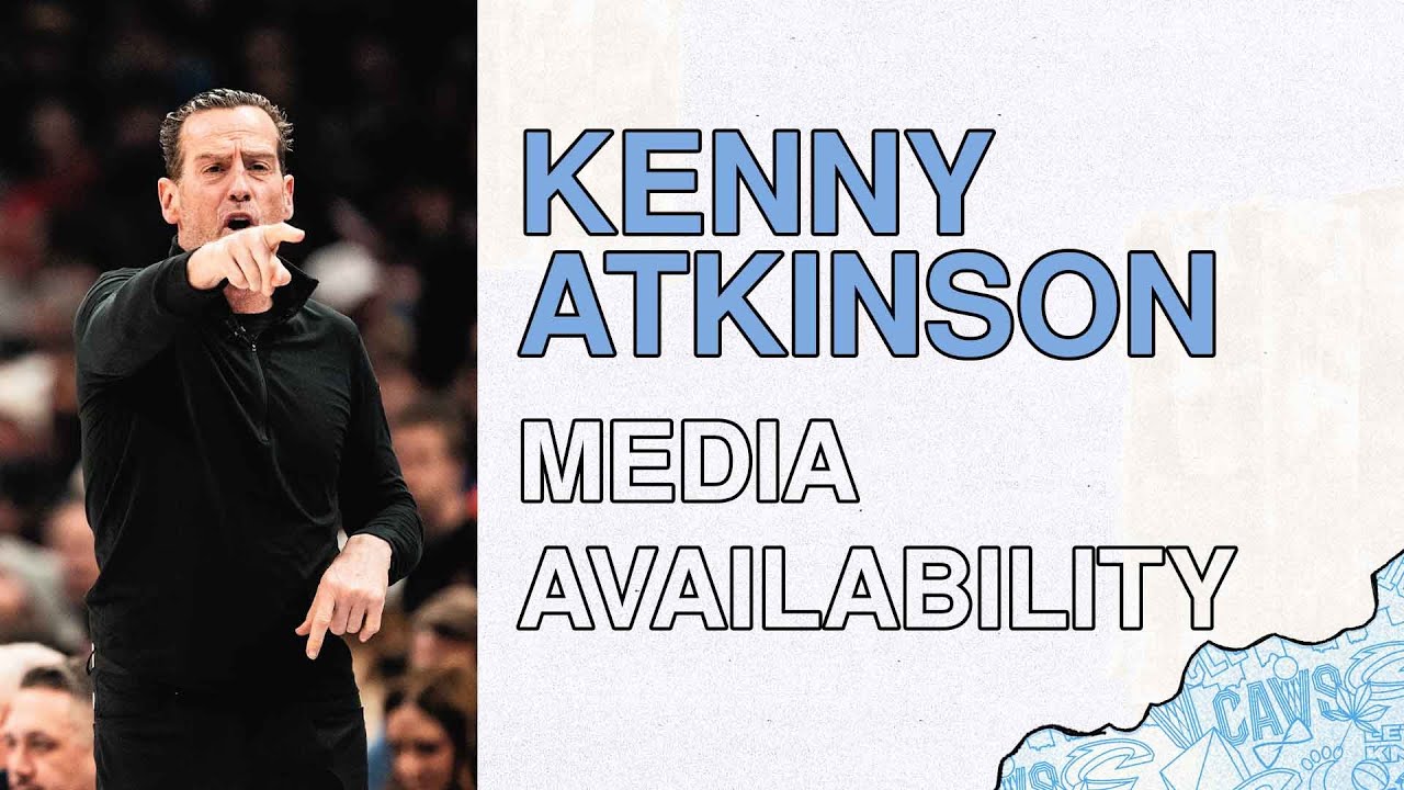 Cavs vs Heat | Kenny Atkinson Post Game | 3.5.2025 background