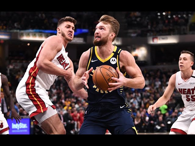 Indiana Pacers Highlights vs. Miami Heat | January 8, 2020 background