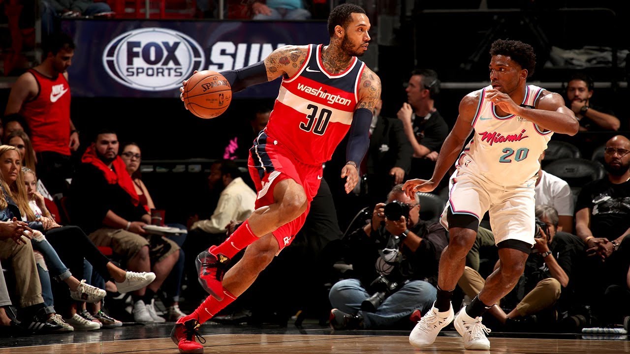 Mike Scott 2017-18 Season Highlights background