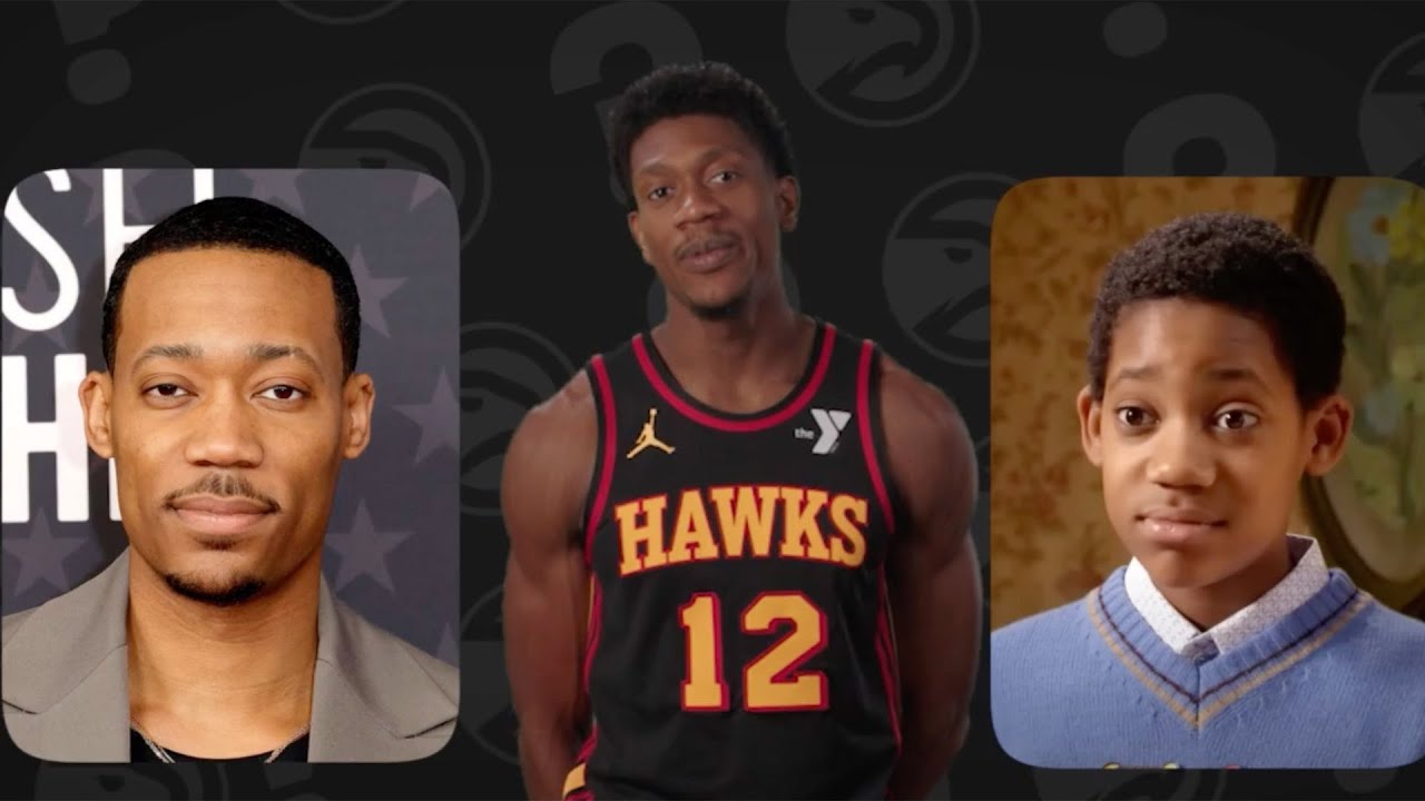Hawks players give their celebrity Look-a-likes đ background