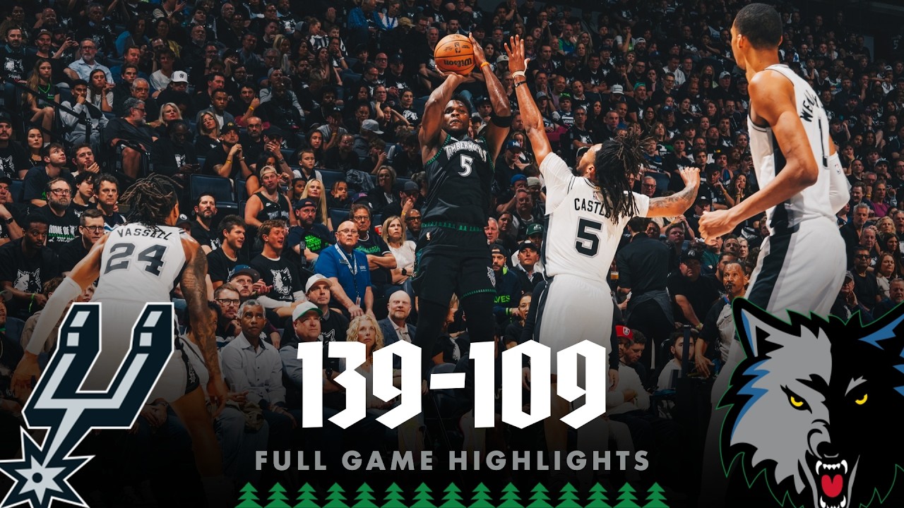 Minnesota Timberwolves Fall To The San Antonio Spurs In Round 2 (139-109) | 5.15.26