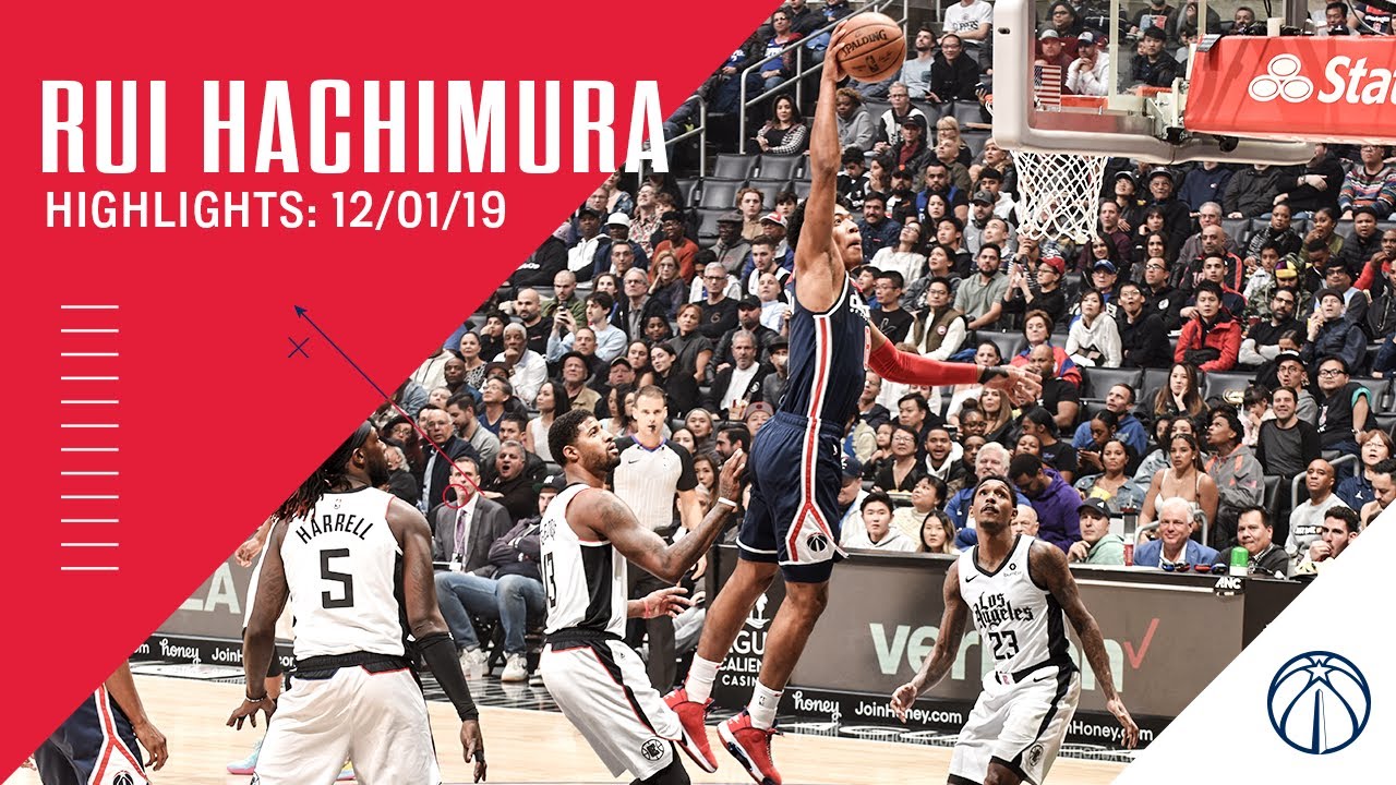 Highlights: Rui Hachimura vs. Clippers 12/01/19 background