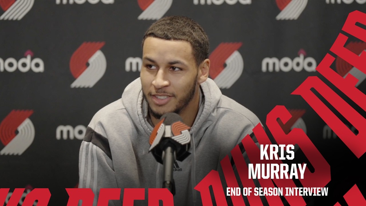 Kris Murray | 2025-26 End of Season Interview | Portland Trail Blazers | April 30, 2026