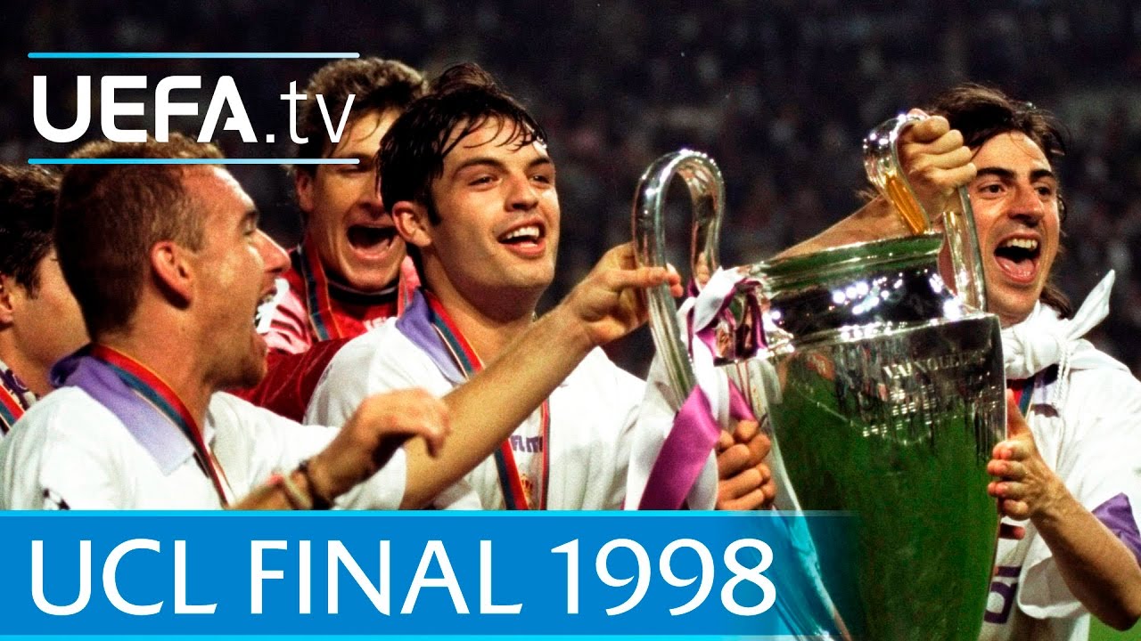 Real Madrid v Juventus: 1998 UEFA Champions League final highlights background