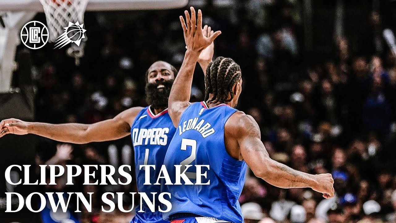 Clippers Take Down Suns | LA Clippers background
