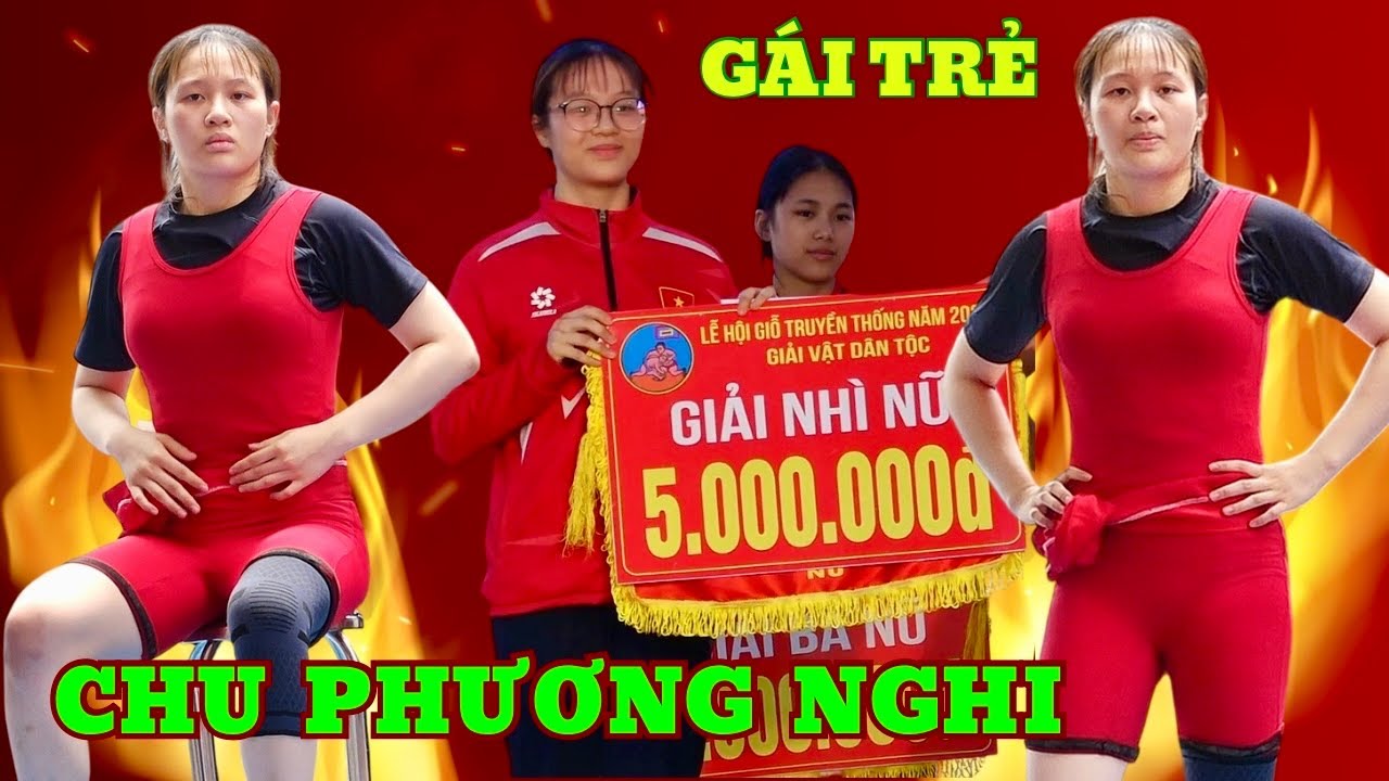 NỮ ĐÔ TRẺ ĐẸP-CHU PHƯƠNG NGHI , giải nhì hội Giỗ Đông Anh women's Wrestling.