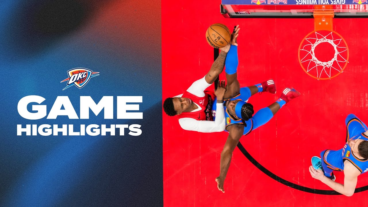 OKC Thunder at Toronto Raptors | Game Highlights | December 5, 2024