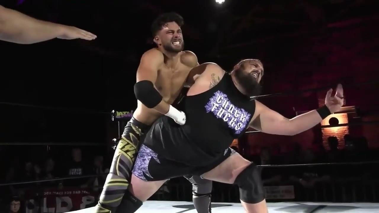 Chuck Stone VS. Eric Taylor - Absolute Intense Wrestling #Fullmatch #wrestling background