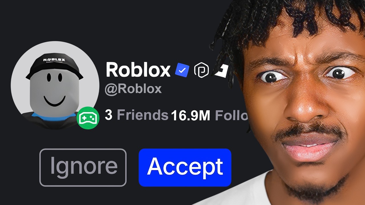 ROBLOX ADDED ME