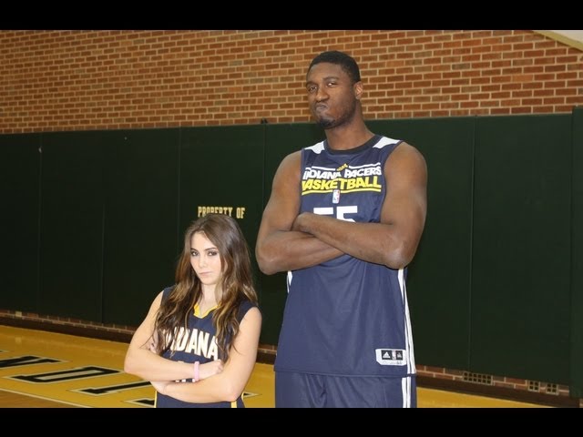 McKayla Maroney meets Roy Hibbert background