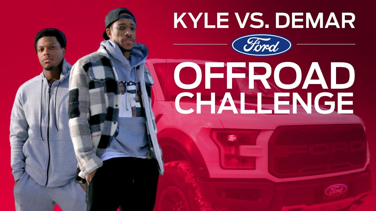 Kyle Lowry vs. DeMar DeRozan: Offroad Challenge background